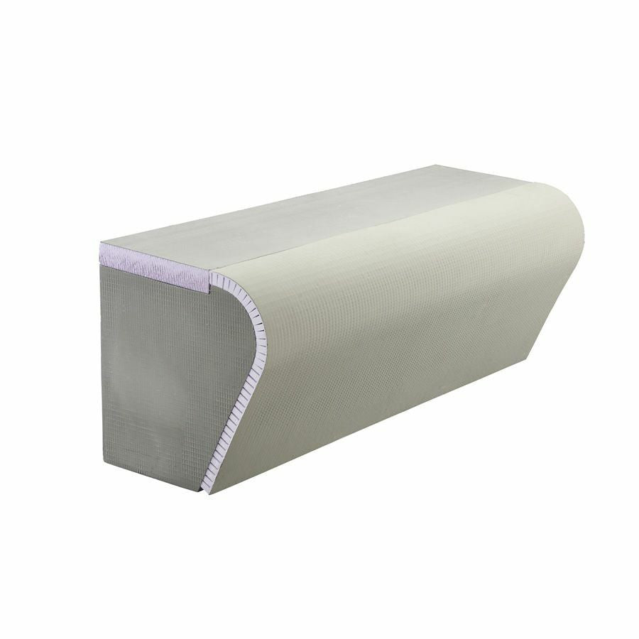 Wet Room Tileable Bench Seat - Curved Edge