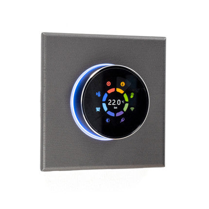 Adept WiFi Smart Dial Thermostat - Silver
