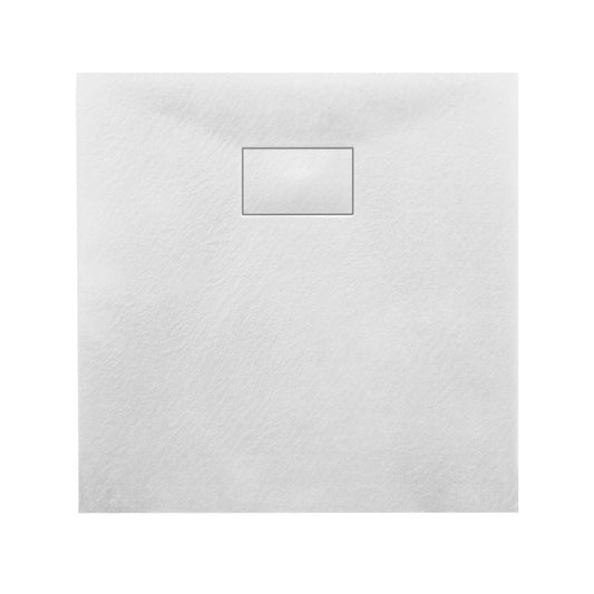 Thermopanel SMC Slate Effect Shower Tray - White