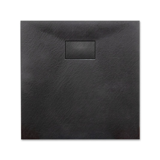 Thermopanel SMC Slate Effect Shower Tray - Black