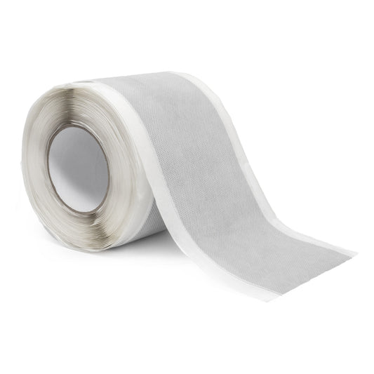 10m X 100mm Self Adhesive Butyl Waterproof Reinforcement Tape Fleece Coated
