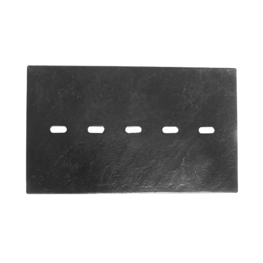 Black SMC Drain Cover with Holes
