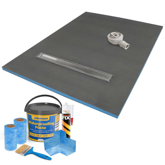 Shower Tray Former with Linear Drain Kit - TileFix Store