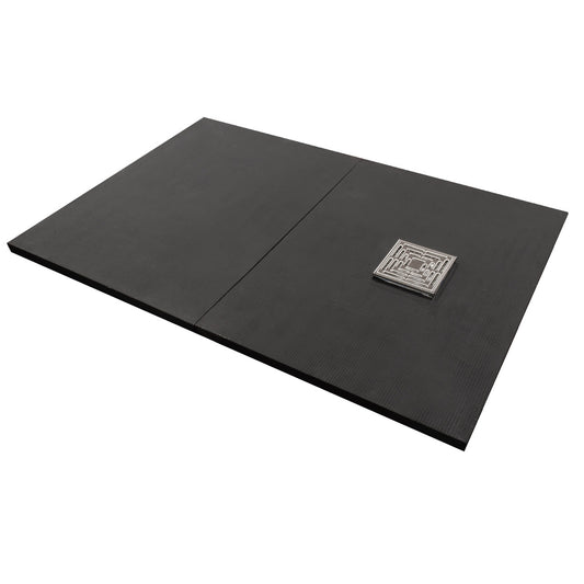 Thermopanel Wetroom Shower Tray Former with Offset Drain (Split)
