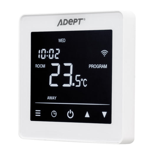 Adept T6200 WiFi Touchscreen Thermostat - White