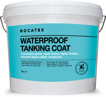 ROCATEX WATERPROOF TANKING COAT - 5KG