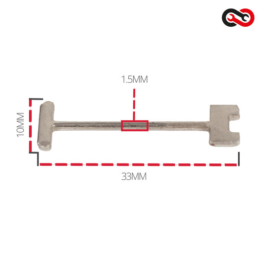 TekTools Tile Levelling System (Replaceable T-Pins) - 50 Pack
