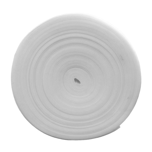 Adept White Underfloor Heating Edge Insulation Roll – 50m Length