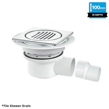 ShowerDec® Shower Trays for Vinyl & Tile Floors