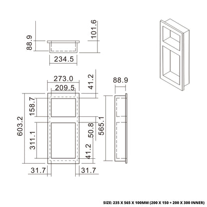 Thermopanel EPS Tileable Shower Niches