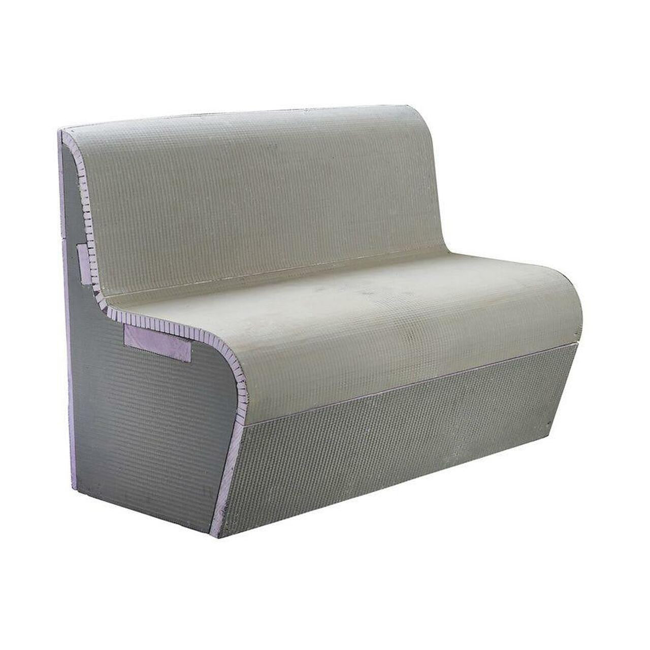 Wet Room Tileable Bench Seat - Curved Edge With Back – TileFix Store