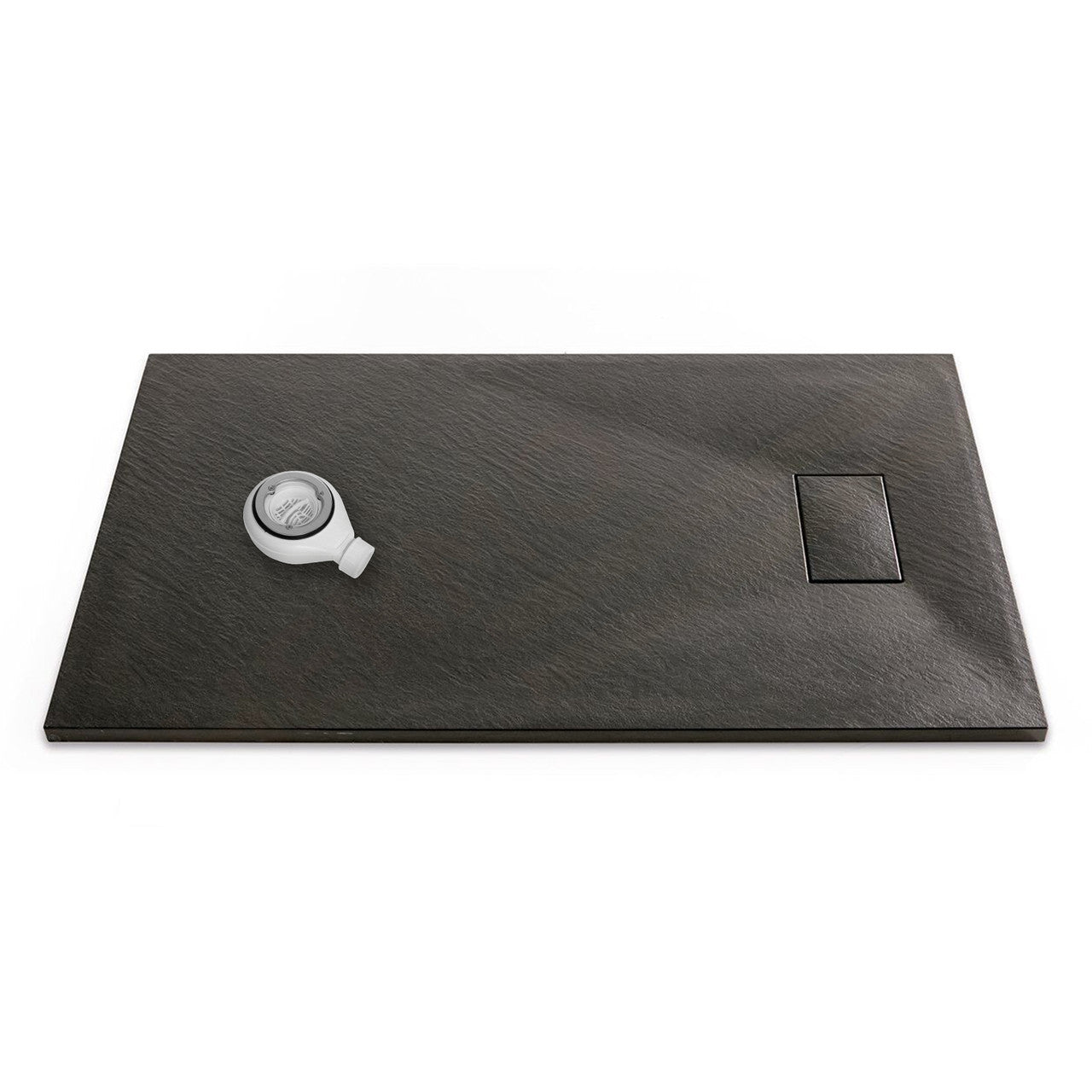 Thermopanel SMC Slate Effect Shower Tray - Black