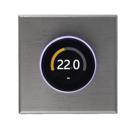 Adept WiFi Smart Dial Thermostat - Silver