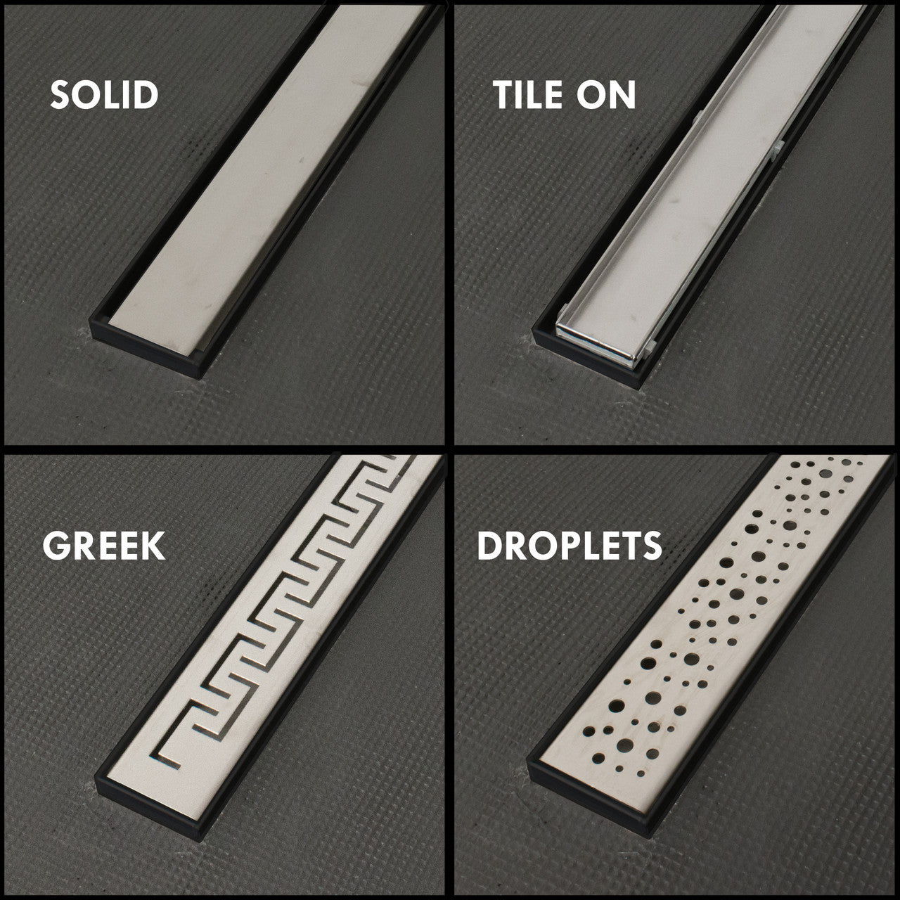 Linear Wet Room Shower Trays (20mm Thickness) - Sirra