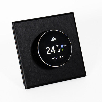 WiFi Smart Dial Thermostat - Black (Adept)