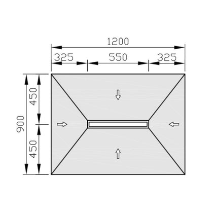 Jackoboard Aqua Line Easy Wet Room Walk in