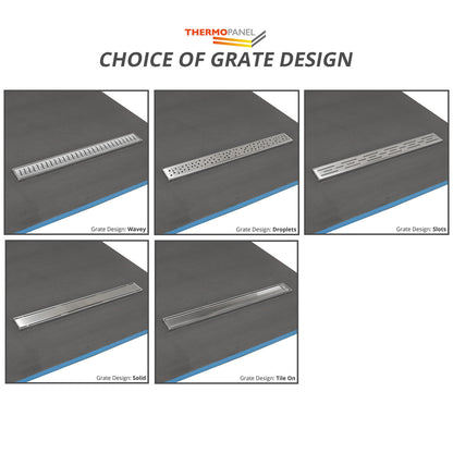 Shower Tray Former with Centre Linear Drain