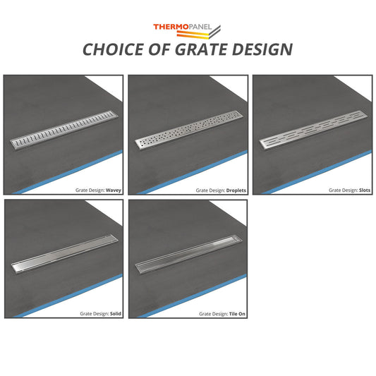 Shower Tray Former with Centre Linear Drain