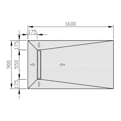 Jackoboard Aqua Line Easy Wet Room Walk in