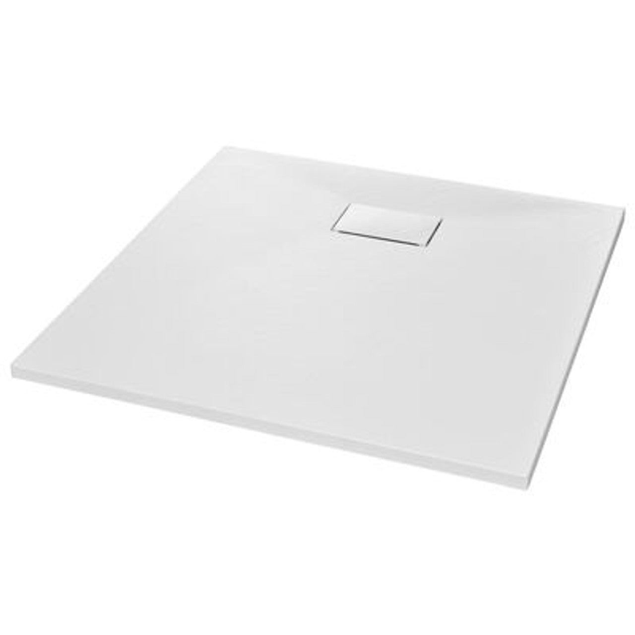 Thermopanel SMC Slate Effect Shower Tray - White