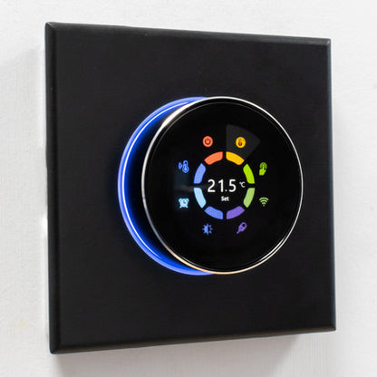 WiFi Smart Dial Thermostat - Black (Adept)