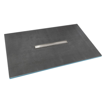Shower Tray Former with Centre Linear Drain