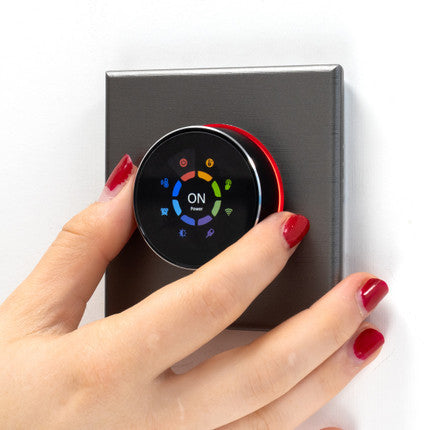Adept WiFi Smart Dial Thermostat - Silver