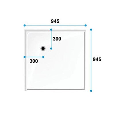 SWIFT Level Access Corner Shower Trays