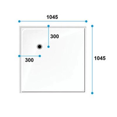 SWIFT Level Access Corner Shower Trays