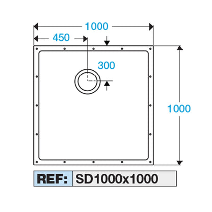 ShowerDec® Shower Trays for Vinyl & Tile Floors