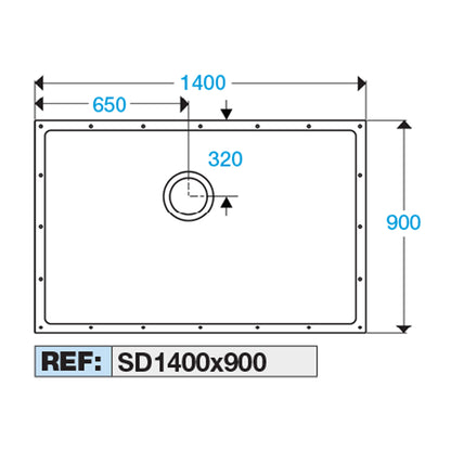 ShowerDec® Shower Trays for Vinyl & Tile Floors
