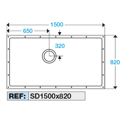 ShowerDec® Shower Trays for Vinyl & Tile Floors