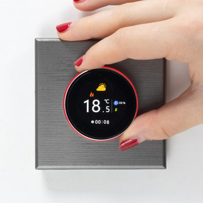 Adept WiFi Smart Dial Thermostat - Silver
