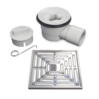 Thermopanel Wetroom Shower Tray Former with Corner Drain