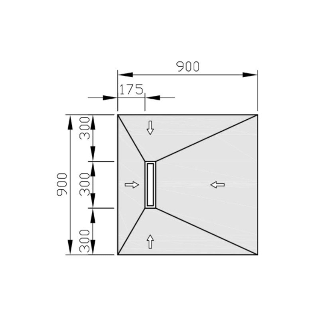 Jackoboard Aqua Line Easy Wet Room Walk in