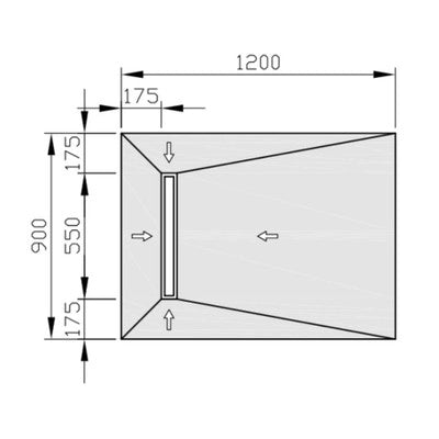 Jackoboard Aqua Line Easy Wet Room Walk in