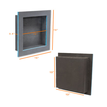 Thermopanel Tileable Shower Niche with Flange