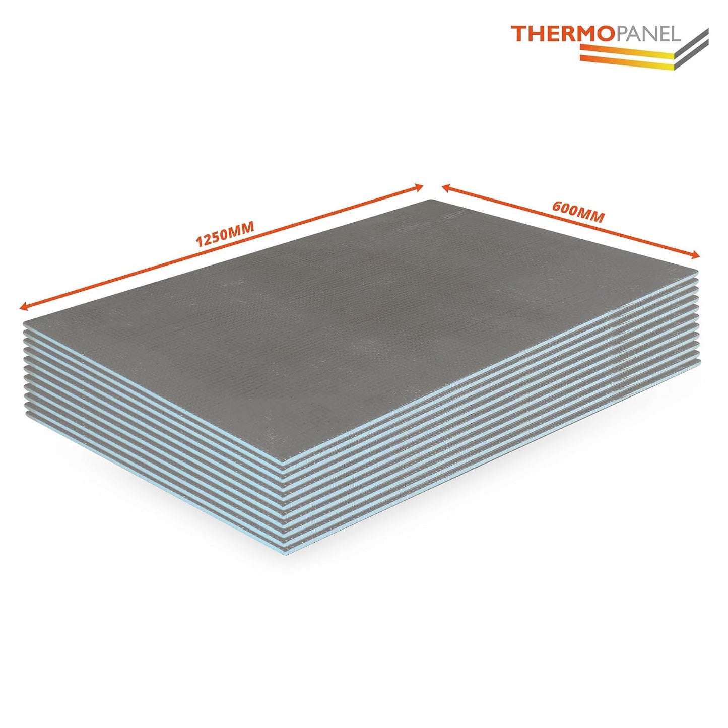Thermopanel 10mm Tile Backer Boards (1250 x 600 x 10mm) - Pack of 10 with Stainless Steel Washers