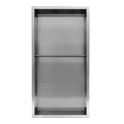 Thermopanel Stainless Steel Recess Shower Niche - Stainless Steel