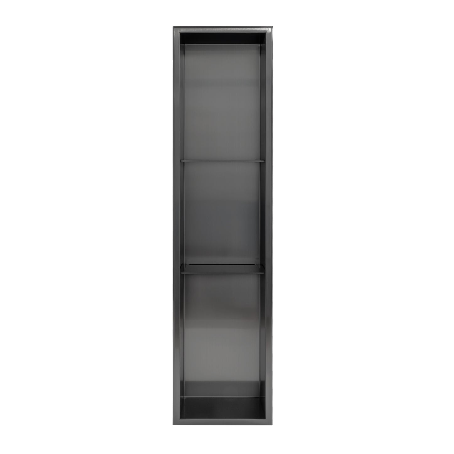 Thermopanel Stainless Steel Recess Shower Niche - Noir Black