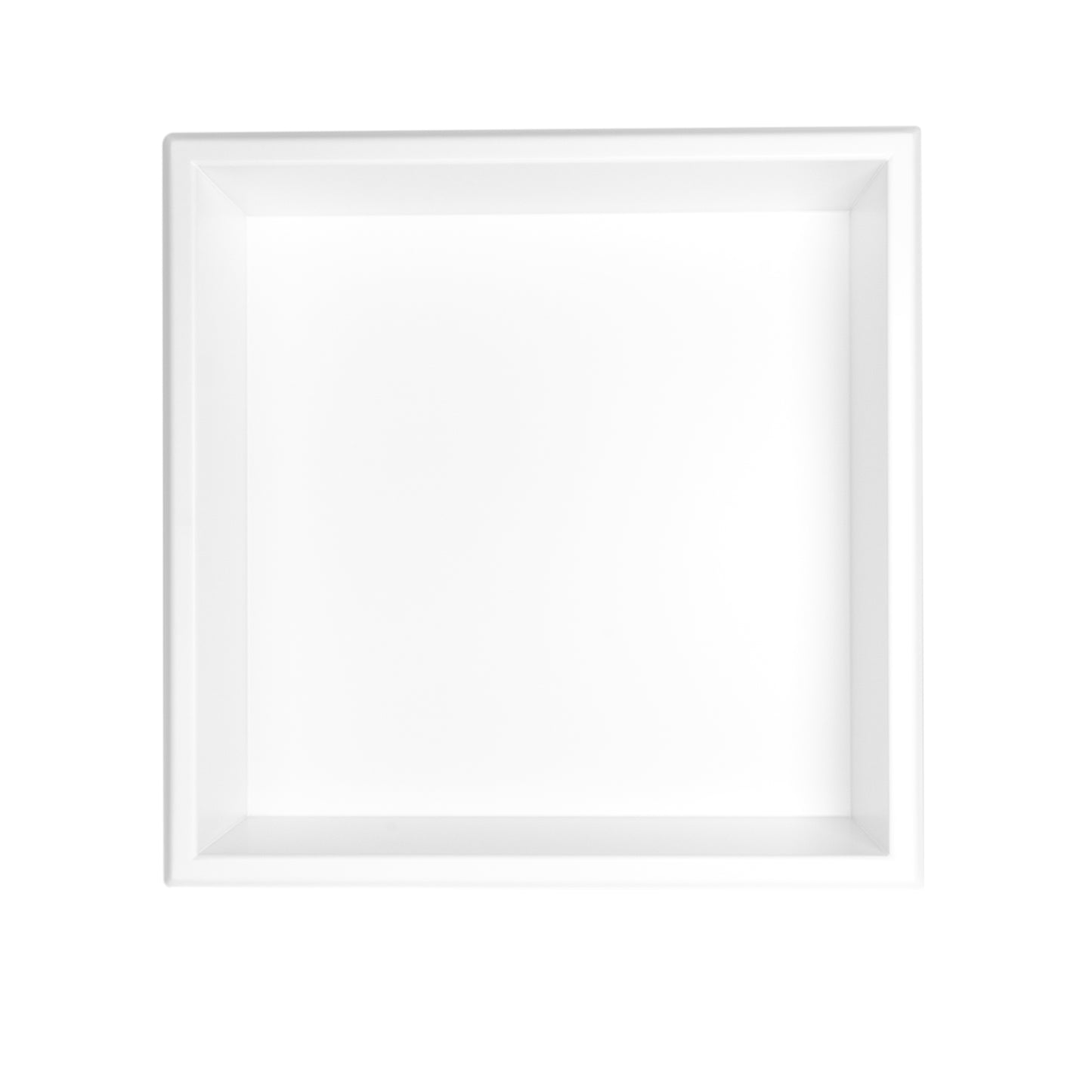 Thermopanel Stainless Steel Recess Shower Niche - White