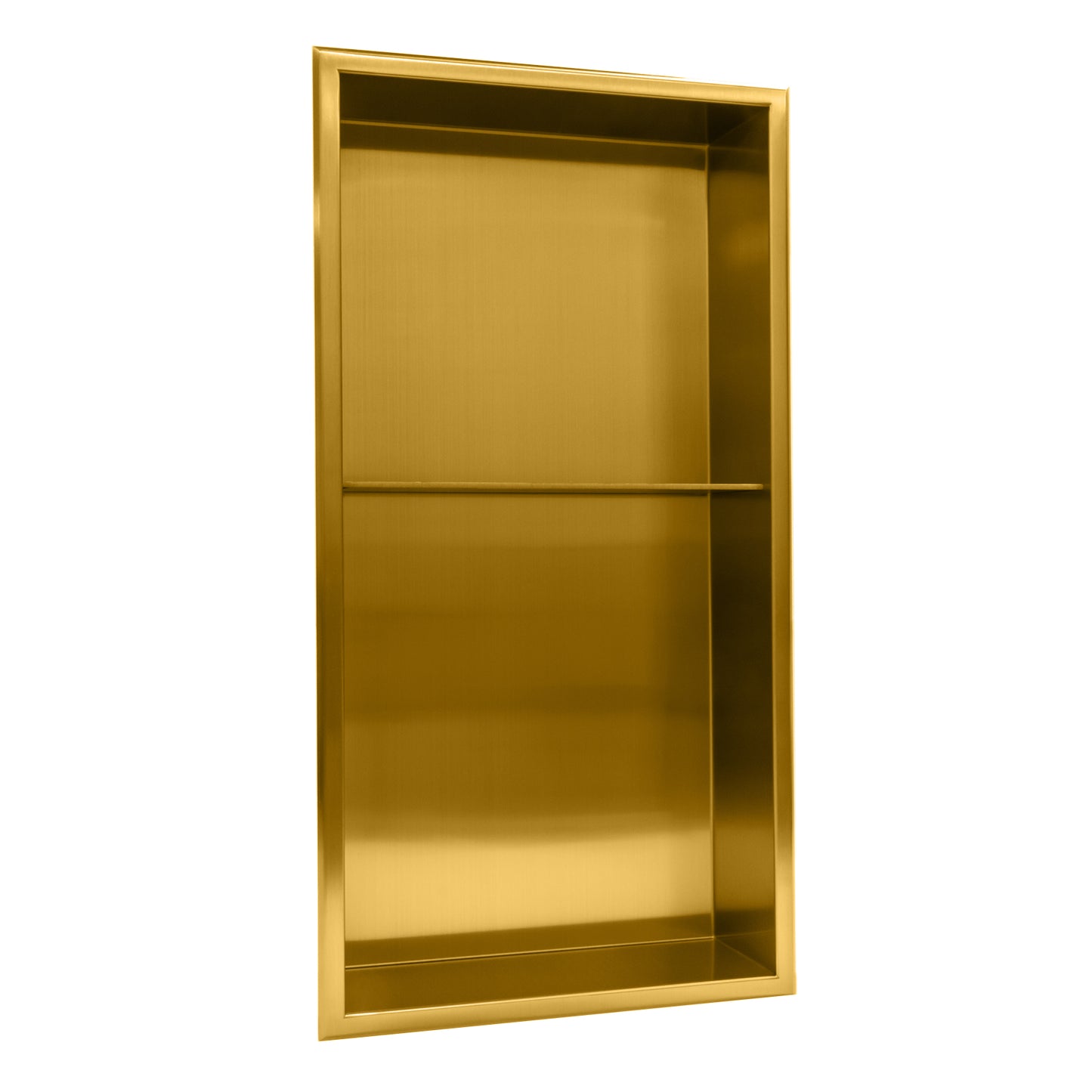 Thermopanel Stainless Steel Recess Shower Niche - Gold