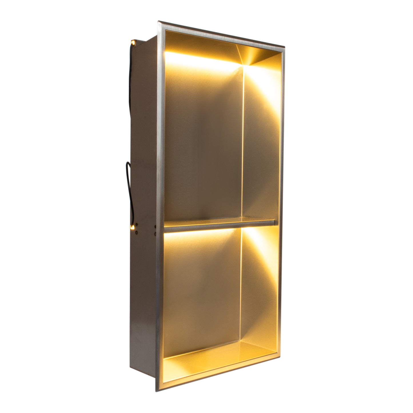 Thermopanel Stainless Steel Recess Shower Niche - Stainless Steel