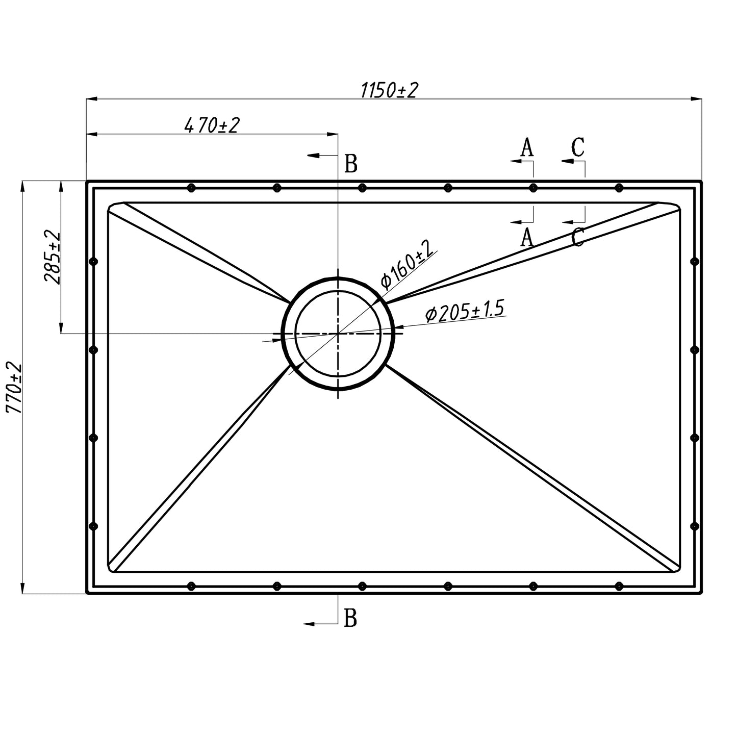 Thermopanel Tuffdeck Shower Tray Floor Formers for Vinyl Floors