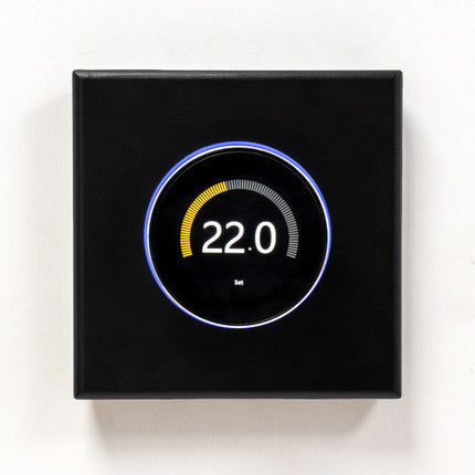 WiFi Smart Dial Thermostat - Black (Adept)