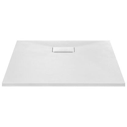 Thermopanel SMC Slate Effect Shower Tray - White