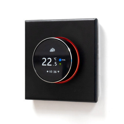 WiFi Smart Dial Thermostat - Black (Adept)