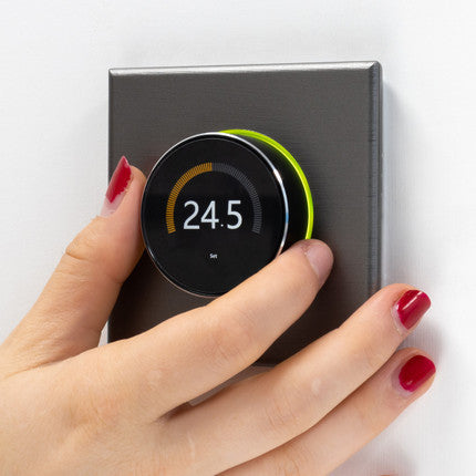Adept WiFi Smart Dial Thermostat - Silver