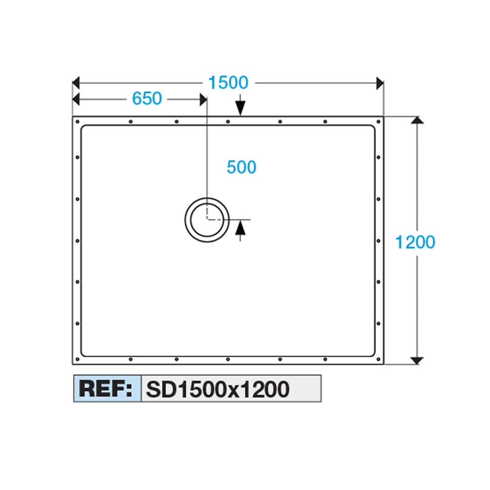 ShowerDec® Shower Trays for Vinyl & Tile Floors