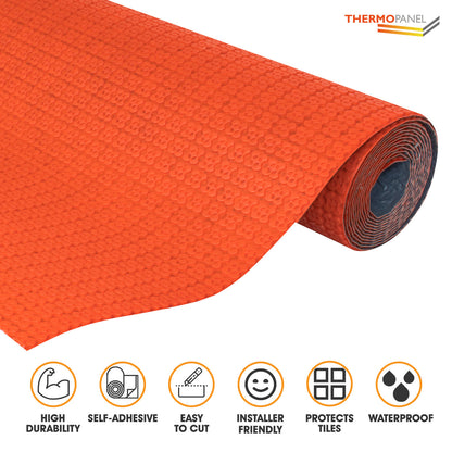 x6 Thermopanel AFPROMAT Self-Adhesive Decoupling Membrane 1m x 20m - Pallet Deal